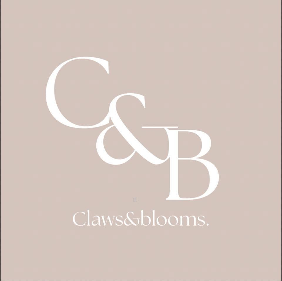 Claws and Blooms logo